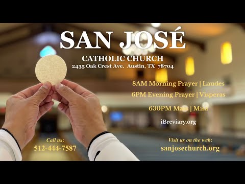 09.26.2021 - 1pm: Misa en el Vigésimo Sexto Domingo del Tiempo Ordinario