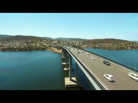 Phantom 3 Pro - Tasman Bridge, Hobart (T