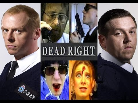 Simon Pegg & Nick Frost make fun of Dead Right (1993)