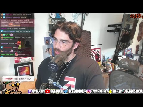 2/2 HasanAbi July 28, 2021 – NEW Channel 5 vid on Q, Mafia Boss Michael Franzese REACT, Sigma Guy