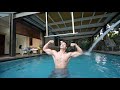 LOCKDOWN Home Workout & BIG Post Workout Meal | VLOG