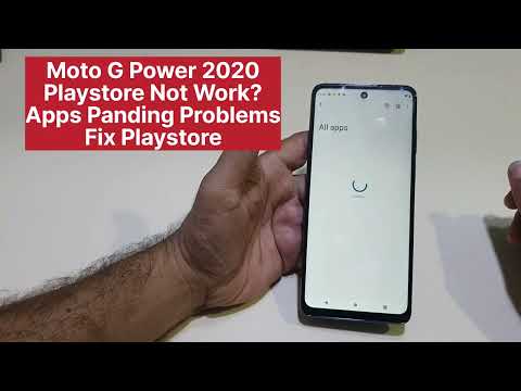 Moto G Power 2022 Playstore Not Working Apps Not Install panding Problem