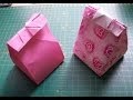 Как сделать из бумаги подарочный пакет оригами своими руками 