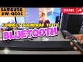 How To Connect SAMSUNG HW-Q60C Soundbar to TV |Bluetooth and Remote Control Guide!!