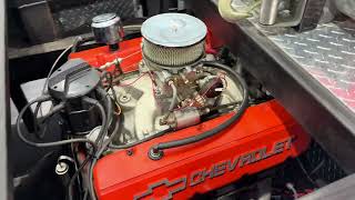 1948 Chevrolet 5400 Custom Car Hauler Engine Compartment