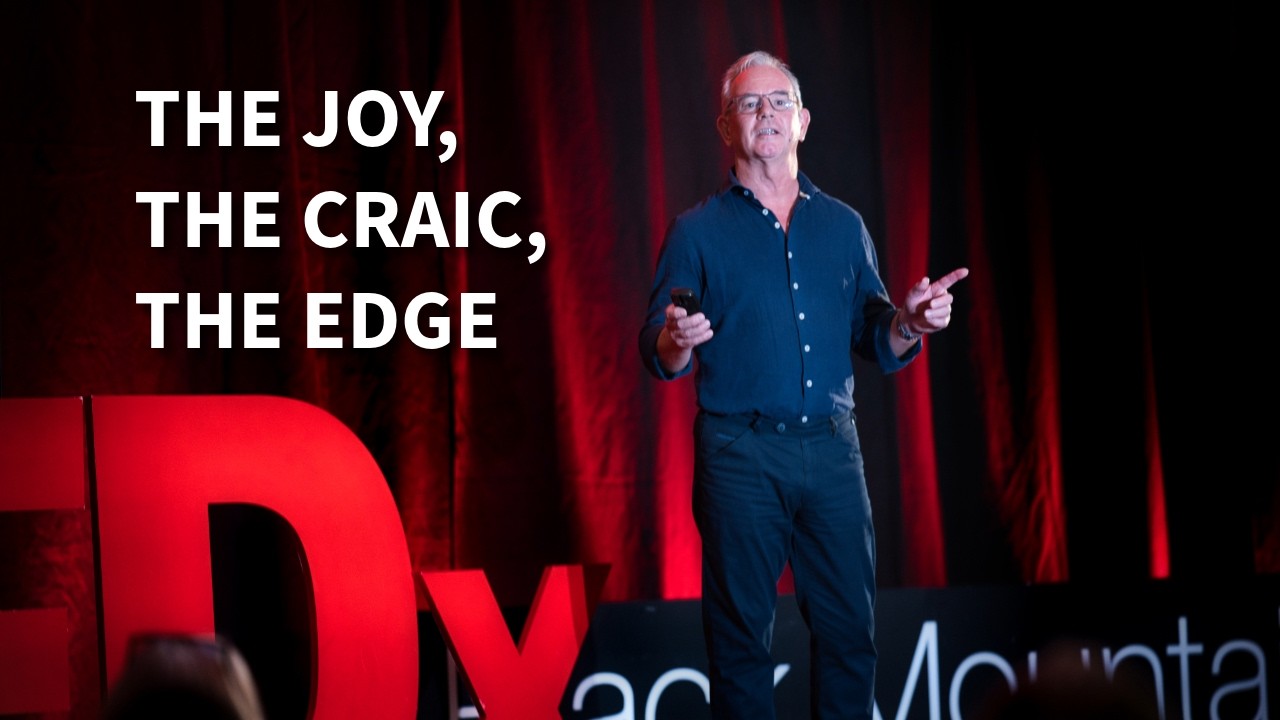The Joy Factor: A Surgeon’s Tale Inspired By Craic | Bill McCallion | TEDxBlack Mountain