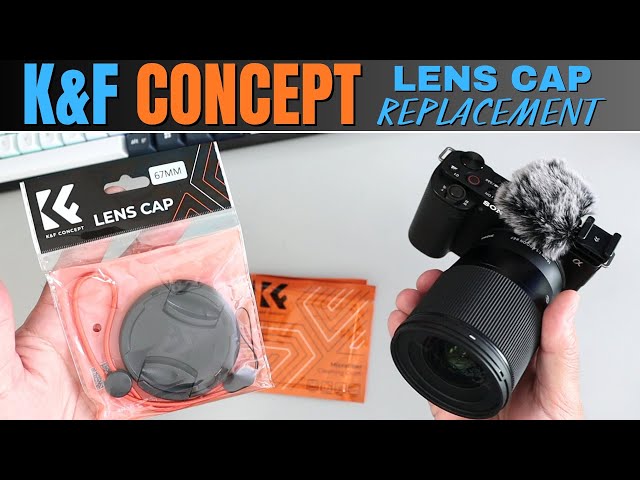Vídeo relacionado con K&F Concept Tapa de Objetivo de 67mm, Fundas de Lente de Cámara Frontal a presión + 1PCS Tapa elástica para Lente Fujifilm+ 2pcs Paño Limpieza para Canon Nikon Sony Olympus