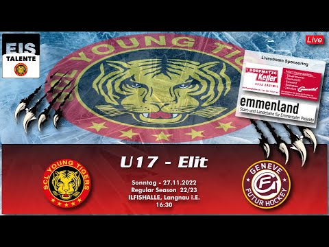 MS 22/23 - U17 Elit - Regular Season - SCL Young Tigers vs Genève Futur Hockey