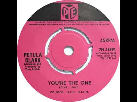 UK New Entry 1965 (282) Petula Clark - You're The One