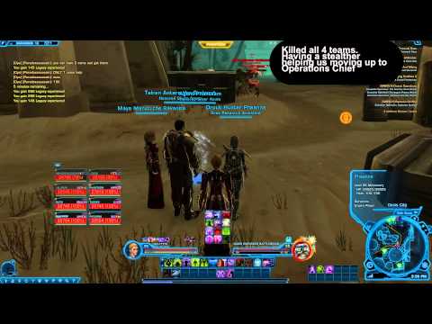 SWTOR - Operations Chief - Scum and Villainy Operation (8m storymode)