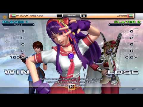 KofGCC Oman l KOF14 Tournament l White Ash vs Zantetsu