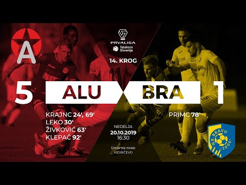 14.krog: Aluminij - Bravo 5:1 ; Prva liga Telekom Slovenije 2019/2020