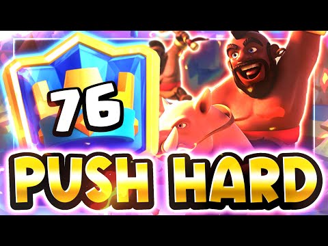 Clash Royale 2.6 push hard