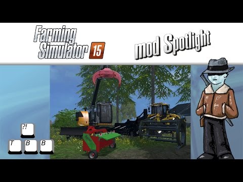 Farming Simulator 15 Mod Spotlight - Forestry Front Loader