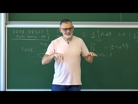 Anton Kapustin - 1/3 Topological Phases of Quantum Lattice Systems and Higher Berry Classes
