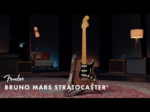 FENDER Bruno Mars Stratocaster Mocha image 11