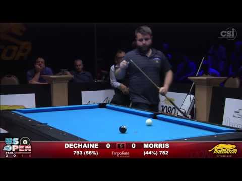 2016 US Open 8-Ball: Mike Dechaine vs Rodney Morris