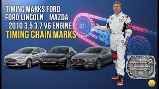 Ford 3.5L & 3.7L Duratec V6 Timing Chain Replacement & Timing Marks Guide
