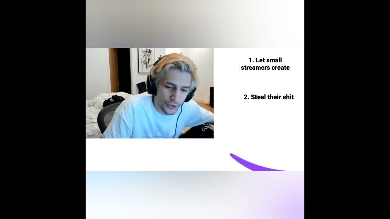 xQc explains the problem with Jerma and tips to success #jerma985 #jerma #xqc #xqcow #xqcowxqcclips