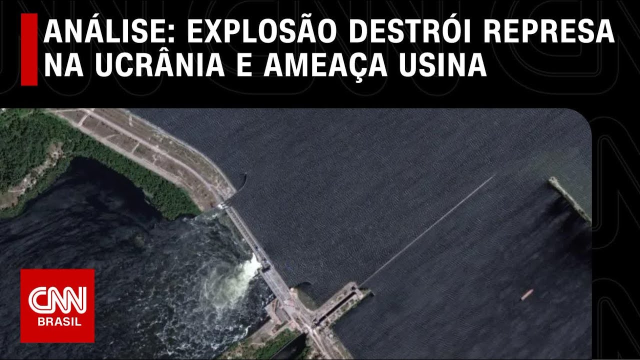 Análise: Explosão destrói represa na Ucrânia e ameaça usina | WW