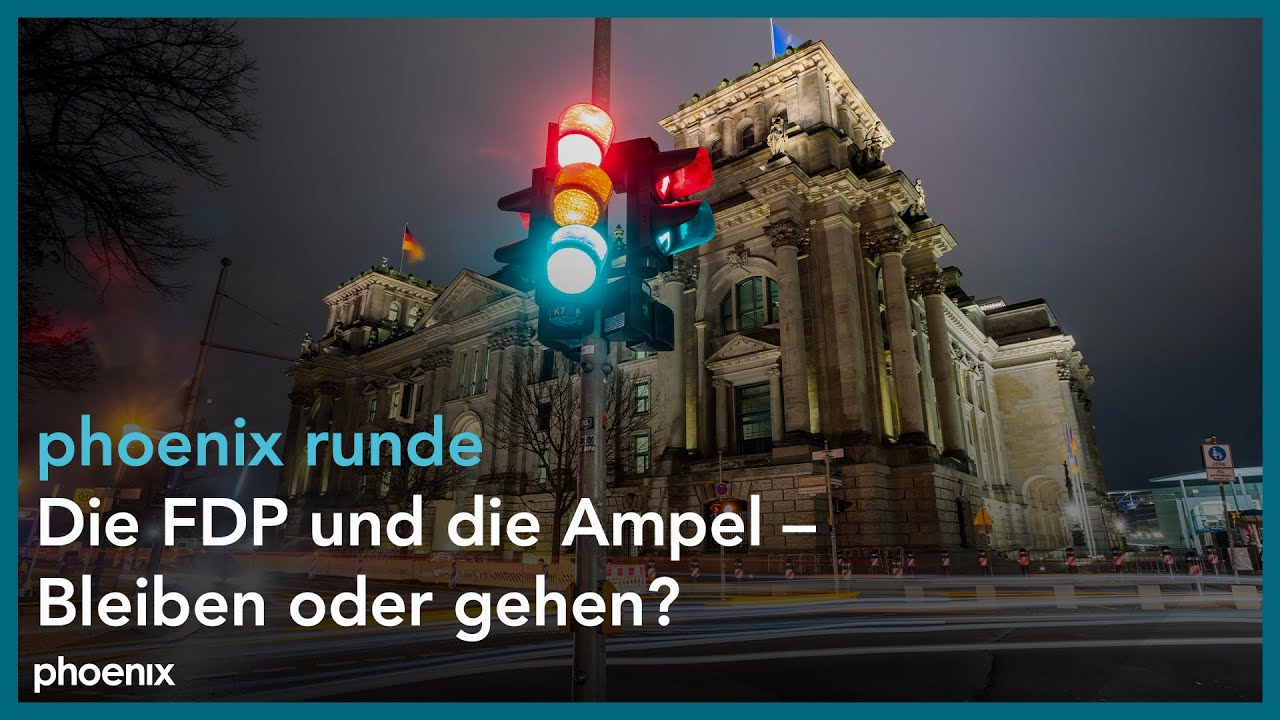 phoenix runde: Die FDP und die Ampel – Bleiben oder gehen?