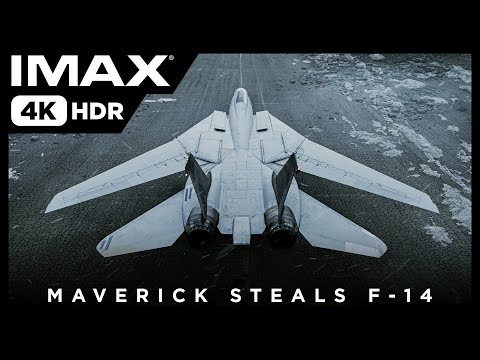 Maverick steals F-14 | Top Gun: Maverick | 4K HDR IMAX