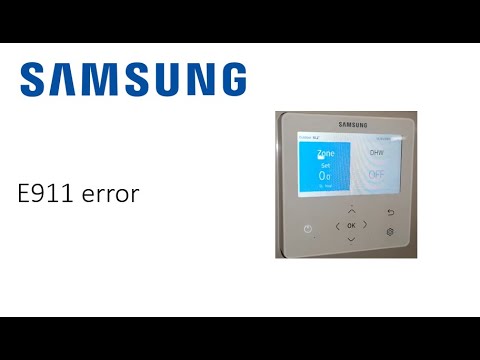 e911 Samsung air source heat pump  Gen 6,  the water is moving too slowly for the unit to operate.