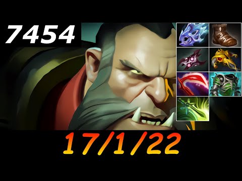 Dota 2 Lycan 7454 MMR 17/1/22 (Kills/Deaths/Assists) Ranked Full Gameplay