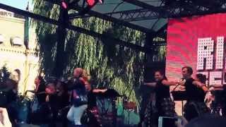 IDA LA FONTAINE "Anthem" (Rix FM Festival, Kungsträdgården Aug 30 201)