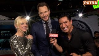 Chris Pratt Jokes at ‘Jurassic World’ Premiere: ‘I’m Gonna Get Hammered and Ride a Dinosaur!’