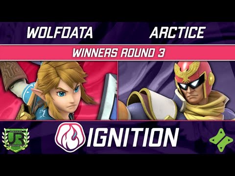 Wolfdata (Link) vs Arctice (Captain Falcon) - Ignition 335 WINNERS ROUND 3