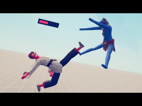 TAEKWONDO CHAMPION vs 10 Units | TABS - Totally Accurate Battle Simulator