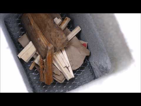 Cinder Block Rocket Stove