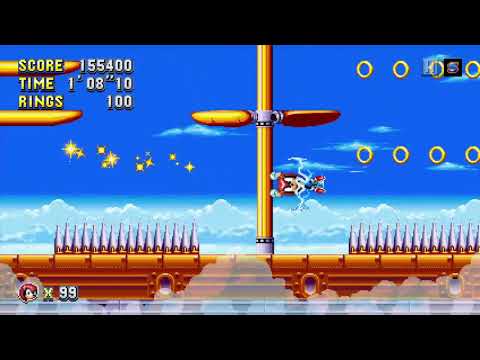 Having Fun Playing As Mighty In Sonic Mania - Already All Emeralds - Mania Mode