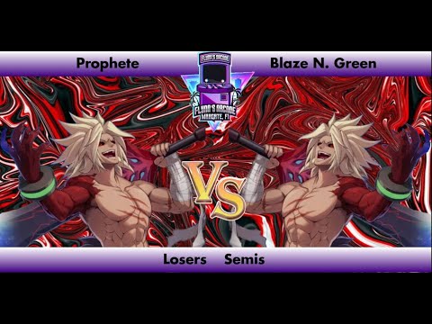 Flynn's Arcade 047 Losers Semis  PropheteCrusaderVs Blaze N  GreenBerserker Dnf Duel