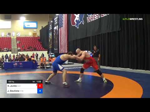 2018 Marine Corps US Open/Masters B Freestyle 100 Con 4 - Karl Junitz (CWC) Vs. Javier Bautista (O