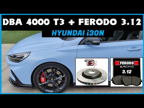 HYUNDAI i30N DBA 4000 T3 Discs + FERODO 3.12 Pads [TUTORIAL] How to Change Pads and Discs