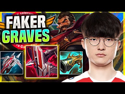 FAKER IS SO GOOD WITH GRAVES! - T1 Faker Plays Graves Jungle vs Nidalee! | Season 11