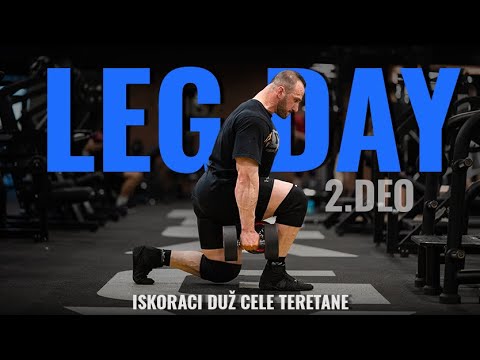 LEG DAY | ISKORAK & LEG CURL | MENJAMO TRENING SPLIT | MAKSIM TRZIN