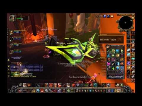 WoW Legion PvE Gameplay Patch 7.2 - Fury Warrior wrecking things in Magister's Terrace