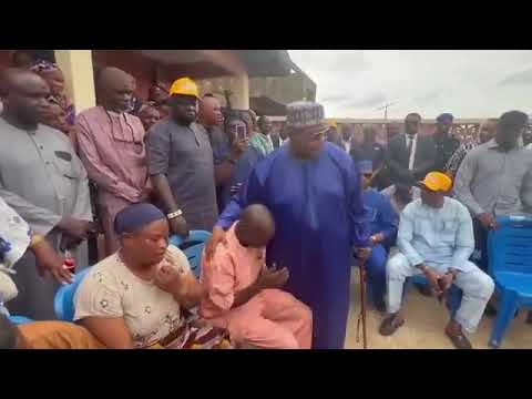 Governor Adeleke visits family of teenager killed in Ilobu 