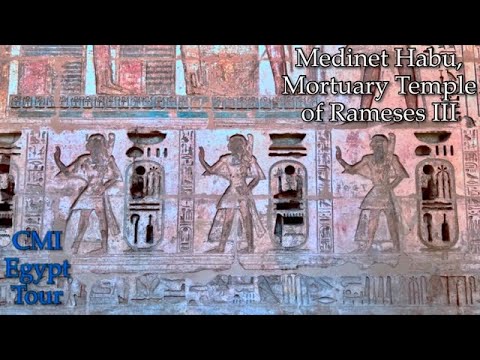 Medinet Habu, Mortuary Temple of Rameses III | CMI Egypt Tour.