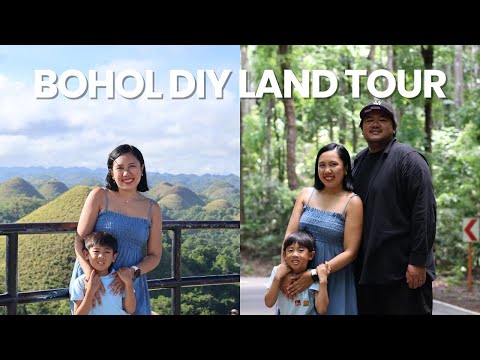 Bohol DIY Land Tour 🚗 Chocolate Hills, Man-made Forest, Tarsier Santuary, River Cruise | We The TZN
