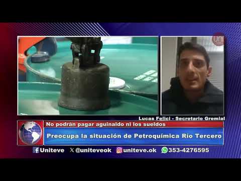 Preocupa la situación de Petroquímica Río Tercero