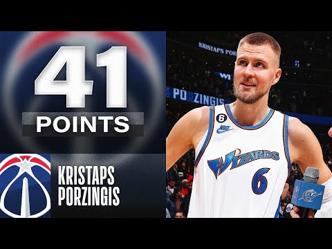 Kristaps Porzingis Sets New CAREER-HIGH 41 Points! | November 28, 2022