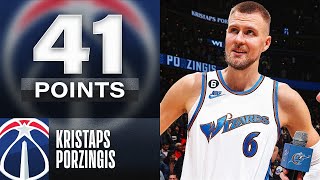 Kristaps Porzingis Sets New CAREER-HIGH 41 Points! | November 28, 2022 Kristaps Porzingis Sets New CAREER-HIGH 41 Points! | November 28, 2022