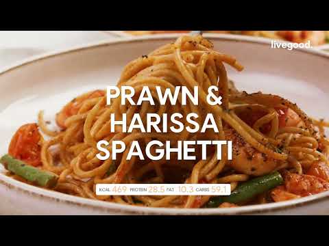Prawn and Harissa Spaghetti