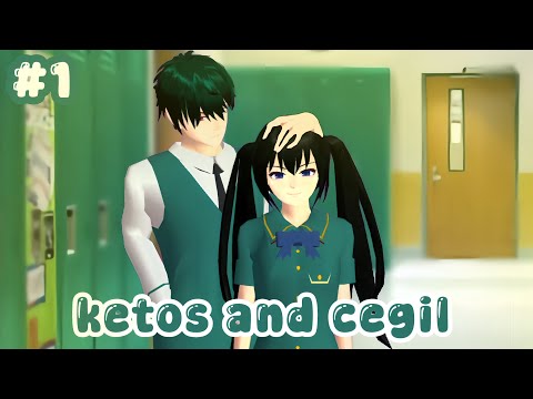 KETOS AND CEGIL #1 ||SAKURA SCHOOL SIMULATOR