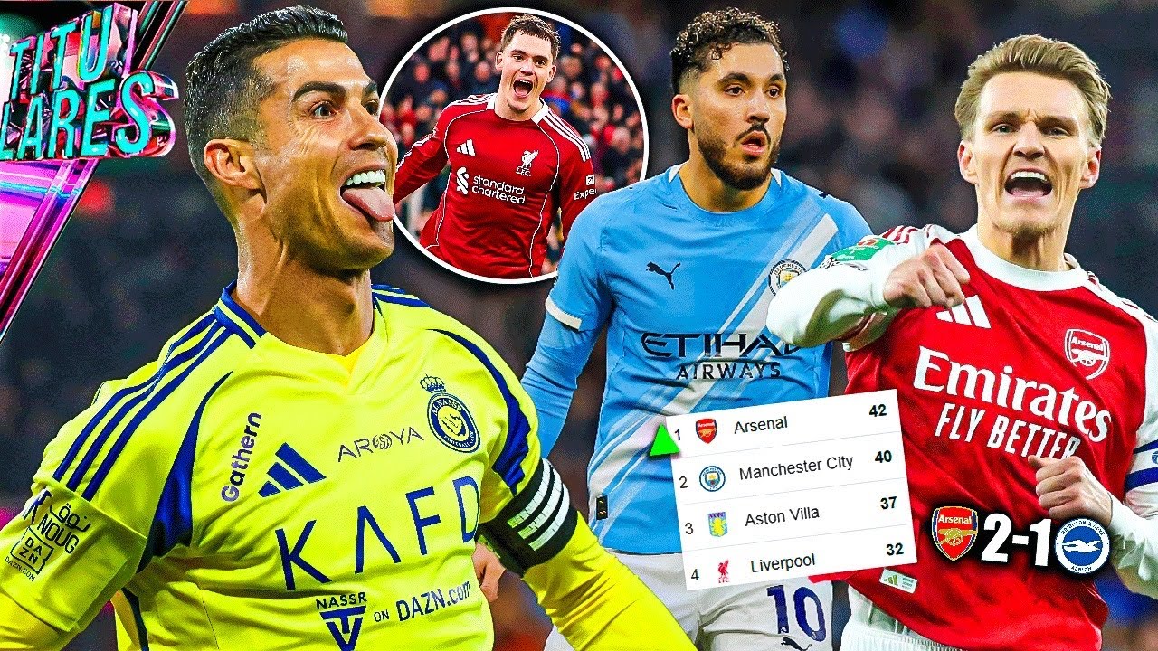 DOBLETE de CRISTIANO (956) ⚽️ | ¡Por fin anotó WIRTZ! | PREMIER sin respiro