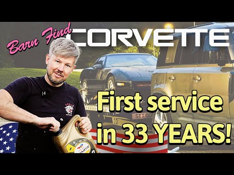 Wartung unserer Scheunenfund-Corvette C4 nach 30 Jahren Vernachlässigung – Britische Restaurierun...